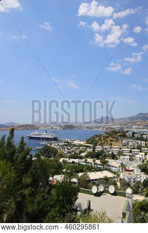 Bodrum,turkey. 11 August 2022: Bodrum Is One Of The Places Where Local And Foreign Tourists Come Hea