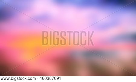 Abstract Background With A Color Gradient. Illustration For Wallpaper, Banner Covers And Creative De