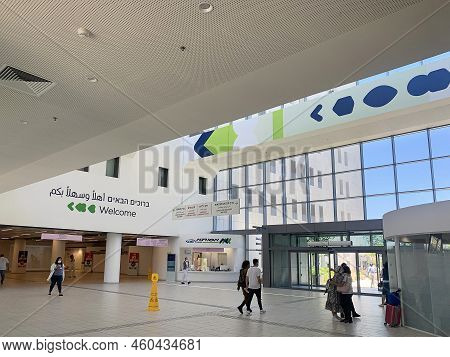 Ashdod, Israel - June 27, 2022: Interior Of Samson Assuta Ashdod University Hospital
