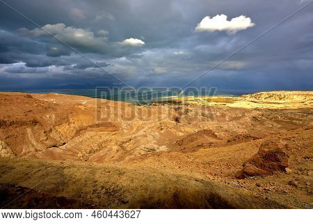 Holy Land Of Israel. Dead Sea Lockout.