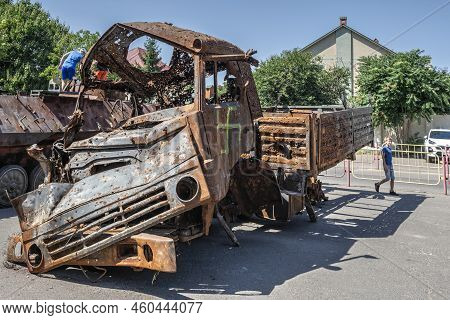 Destroyed Military Equipment Of Russia