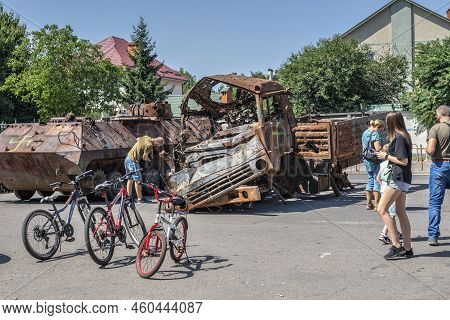 Destroyed Military Equipment Of Russia