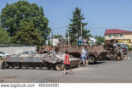 Destroyed Military Equipment Of Russia
