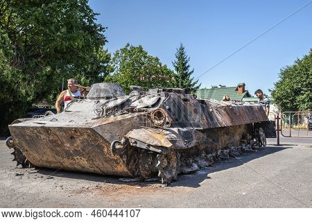 Destroyed Military Equipment Of Russia