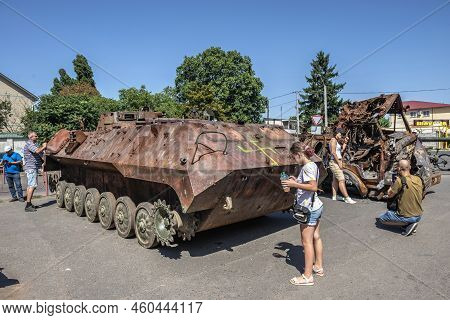 Destroyed Military Equipment Of Russia