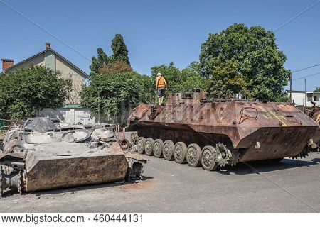 Destroyed Military Equipment Of Russia
