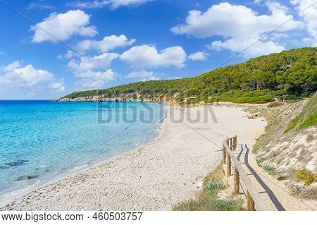 Landscape With Platja De Binigaus, Menorca Island, Spain