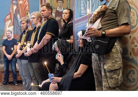 Funerals Of The Ukrainian Soldier
