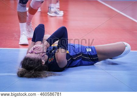 Ankara, Turkiye - June 04, 2022: De Gennaro Monica In China Vs Italy Vnl Pool Match In Ankara Arena