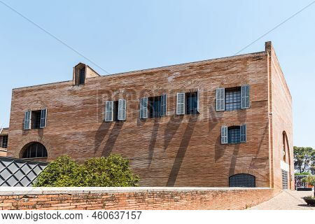 Merida, Spain - July 10, 2022: National Museum Of Roman Art. It Is An Archaeology Museum Located In 