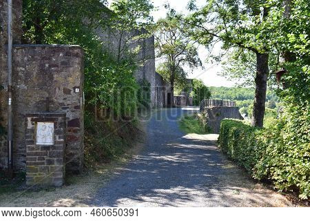 Way Into The Castle Ruin Above Ulmen