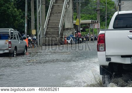 Flood Road Thailand