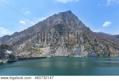 Oymapinar Dam And Manavgat River In The Mountains Of Antalya Region, Turkey