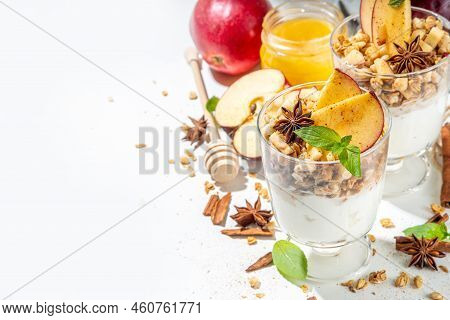 Apple Pie Granola Layered Dessert