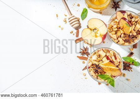 Apple Pie Granola Layered Dessert