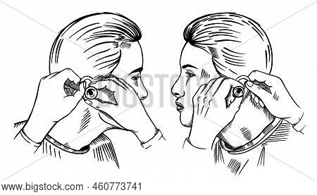 Visual Aid For Otoscopy Of The Ears