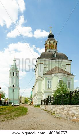 Nicholas Váchal (vánoční) církve a The zvonice. Tula, Rusko
