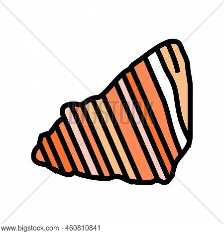 Sandstone Rock Color Icon Vector. Sandstone Rock Sign. Isolated Symbol Illustration