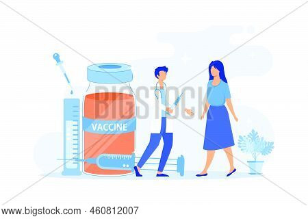 Vaccination Of Preteens And Teens Abstract Concept Vector Illustration. Older Children Immunization,