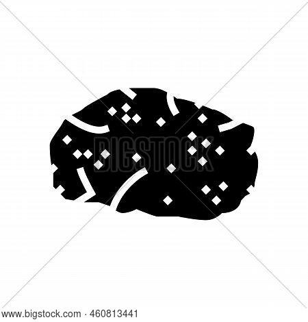 Limestone Stone Rock Glyph Icon Vector. Limestone Stone Rock Sign. Isolated Symbol Illustration
