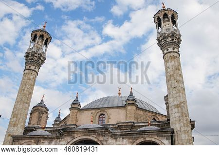Aziziye Mosque In Karatay, Konya City, Turkiye