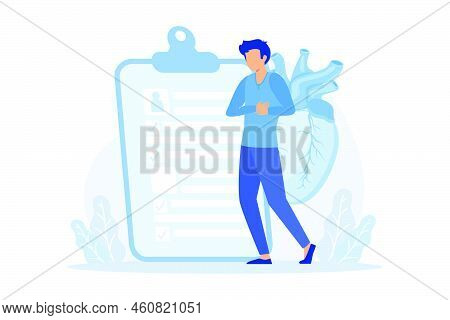 Medical Insurance, Life Assurance. Cardiac Arrest, Heart Stop, Heartache Idea Design Element. Health