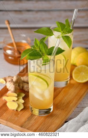Incredible Lavender Lemonade. It's Sweetened And Flavored With Homemade Lavender Honey Syrup To Make