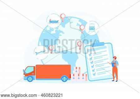 Orders Worldwide Shipment Service Agreement. Customs Clearance, Calculation Of Customs Duties, Profe