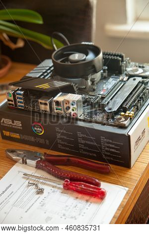 Enjoy Exceptional Performance With The Asus Tuf Gaming B450m Pro S Gaming Black Motherboard. Install