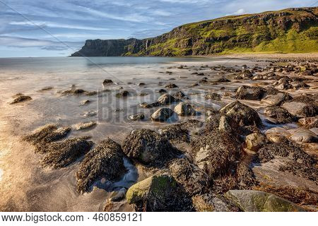 Fairy-tale Landscape, Talisker Beach Bay, Isle Of Skye, Scotland