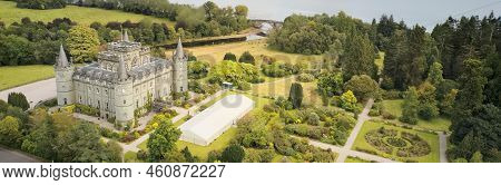 Inveraray Castle, Scotland, Uk, August 27th 2022, Inveraray Castle Re-opened Following Decrease In C