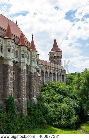 Corvin Castle, Hunyad Castle Or Castelul Corvinilor Is A Gothic Castle Located In Transylvania, Roma