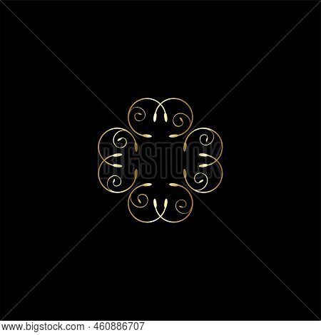 Beauty Flower Zen Logo Design Spa Cosmetic