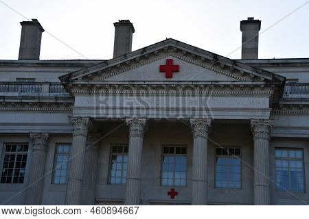 Washington, Dc - Apr 3: American Red Cross National Headquarters In Washington Dc, As Seen On April 