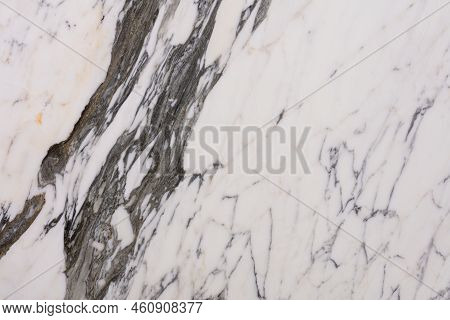 Bianco Arabescato Background, Texture As Part Of Design Artwork Project.