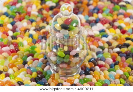 Jellybeans และขวด