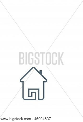 House Home Icon Simple Design Vector Symbol Sign