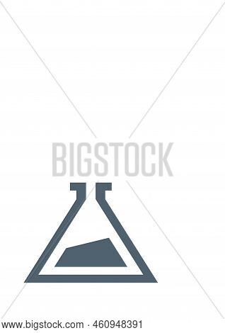 Lab Icon Simple Design Vector Symbol Sign
