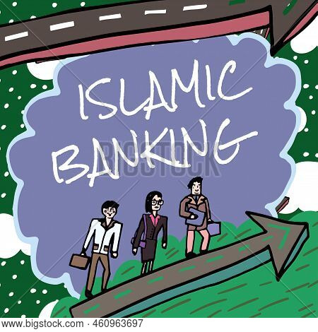 Conceptual Display Islamic Bankingbanking System Based On The Principles Of Islamic Law. Business Sh