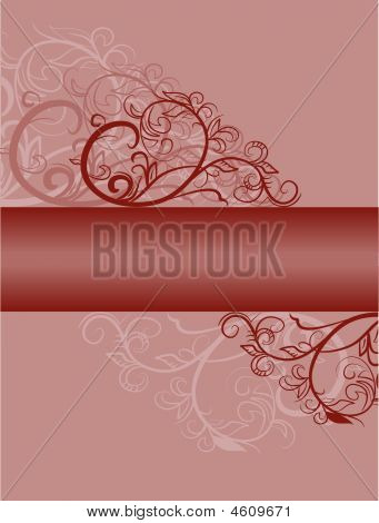 Stylish Banner. Vector Illustration