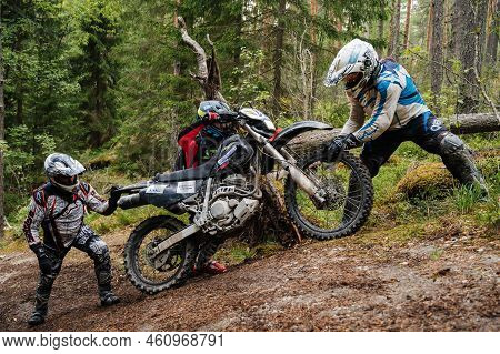 Republic Of Karelia, Russia - Circa June, 2022: Off-road Tournament Ladoga Trophy 2022 In Karelia. M