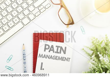 Conceptual Display Pain Managementa Branch Of Medicine Employing An Interdisciplinary Approach. Busi