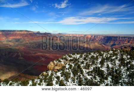 Gran cañón desde arriba