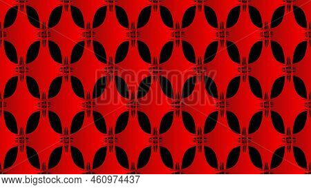 Red Abstract Background, Polygon Vector, Geometric Vector, Minimal Texture, Web Background, Red Cove