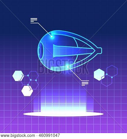 Virtual Anatomical Eye Structure Human Body Internal Organ Anatomy Medicine Vr Vision Headset Innova