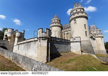 Pierrefonds Is A Castle Situated In The Commune Of Pierrefonds In The Oise Department In The Region 