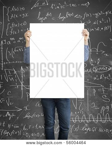 Hipster With Poster