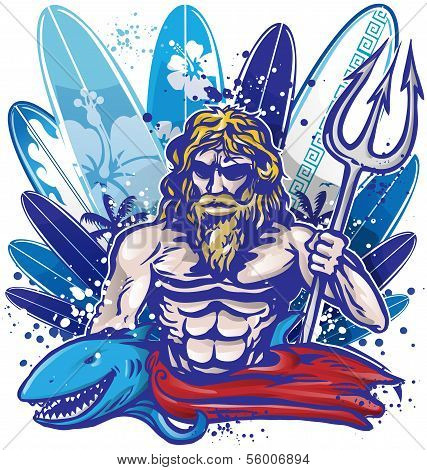 Poseidon Surfer