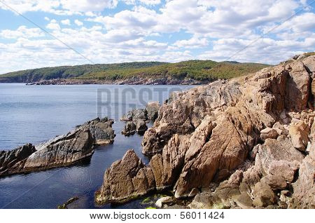 Rocky Cove On Black Sea