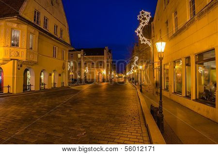 Old Town in Klaipeda (Lithuania)